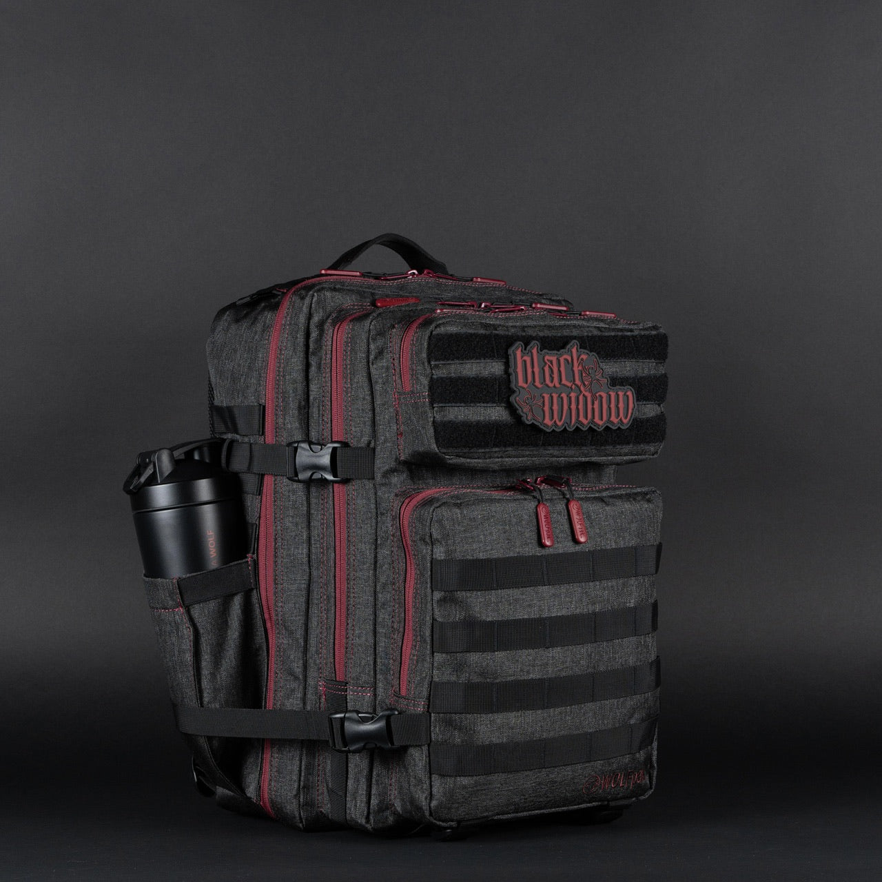 45L Backpack Black Widow