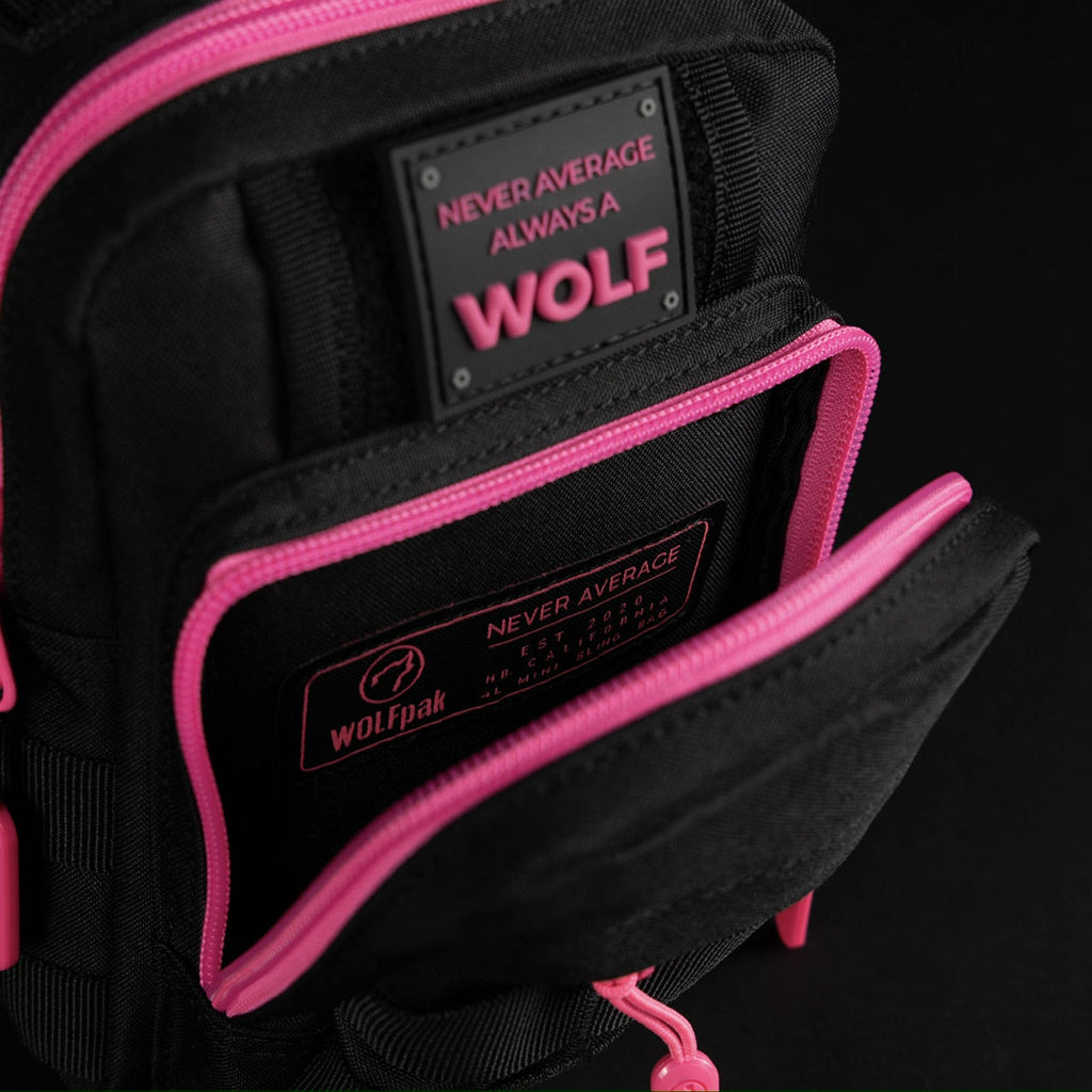 4L Mini Tactical Sling Bag Neon Pink