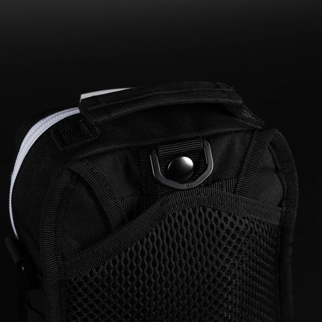 4L Mini Tactical Sling Bag Alpha Black White Accent