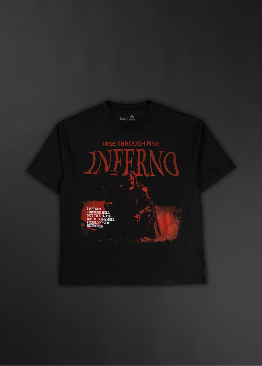 "Rise" Dante's Inferno Graphic T-Shirt