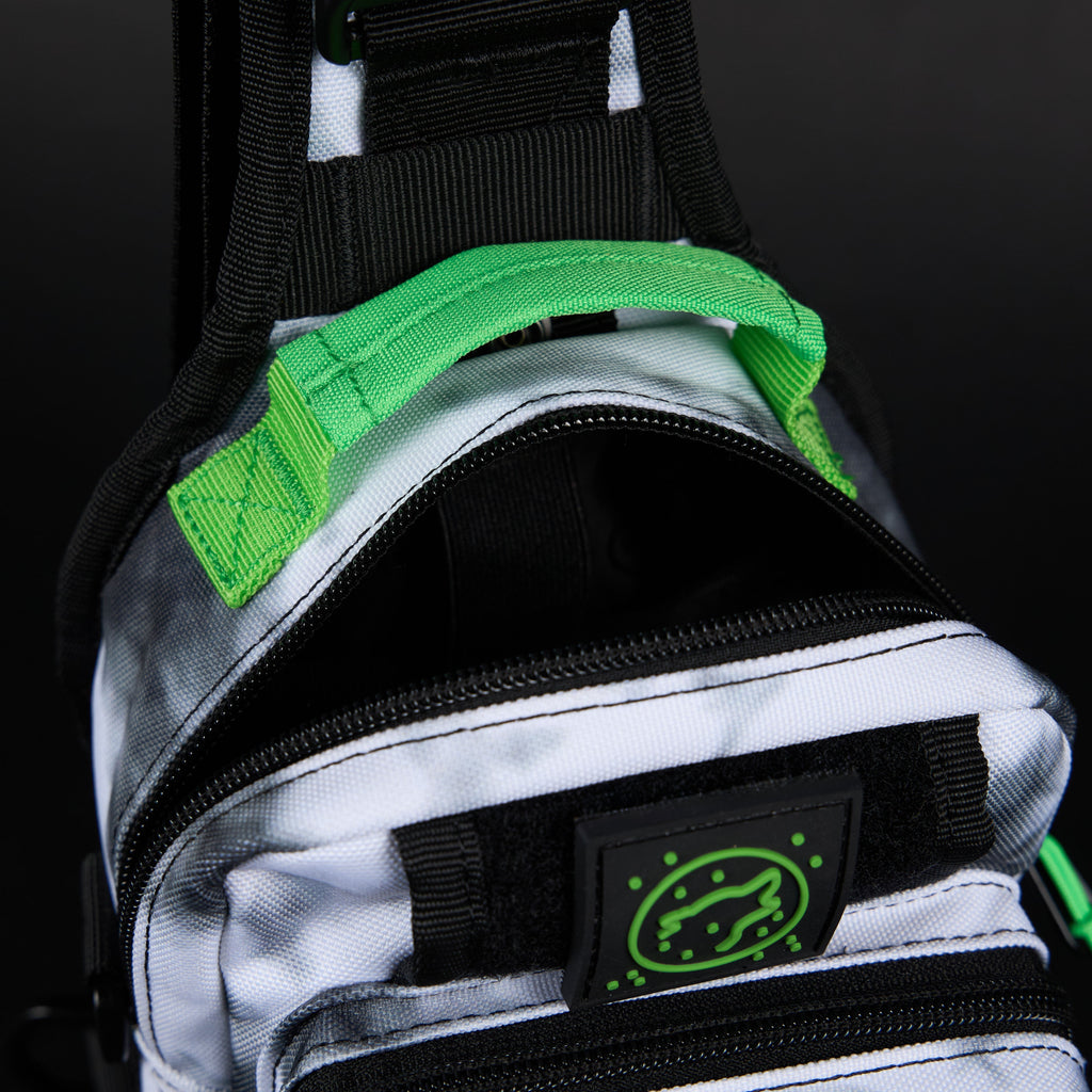 4L Mini Tactical Sling Bag Graffiti Green