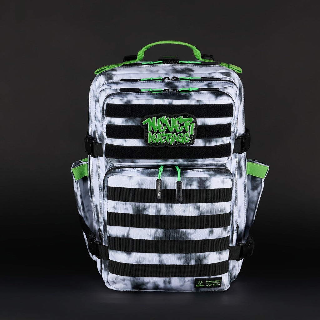 35L Backpack Graffiti Green