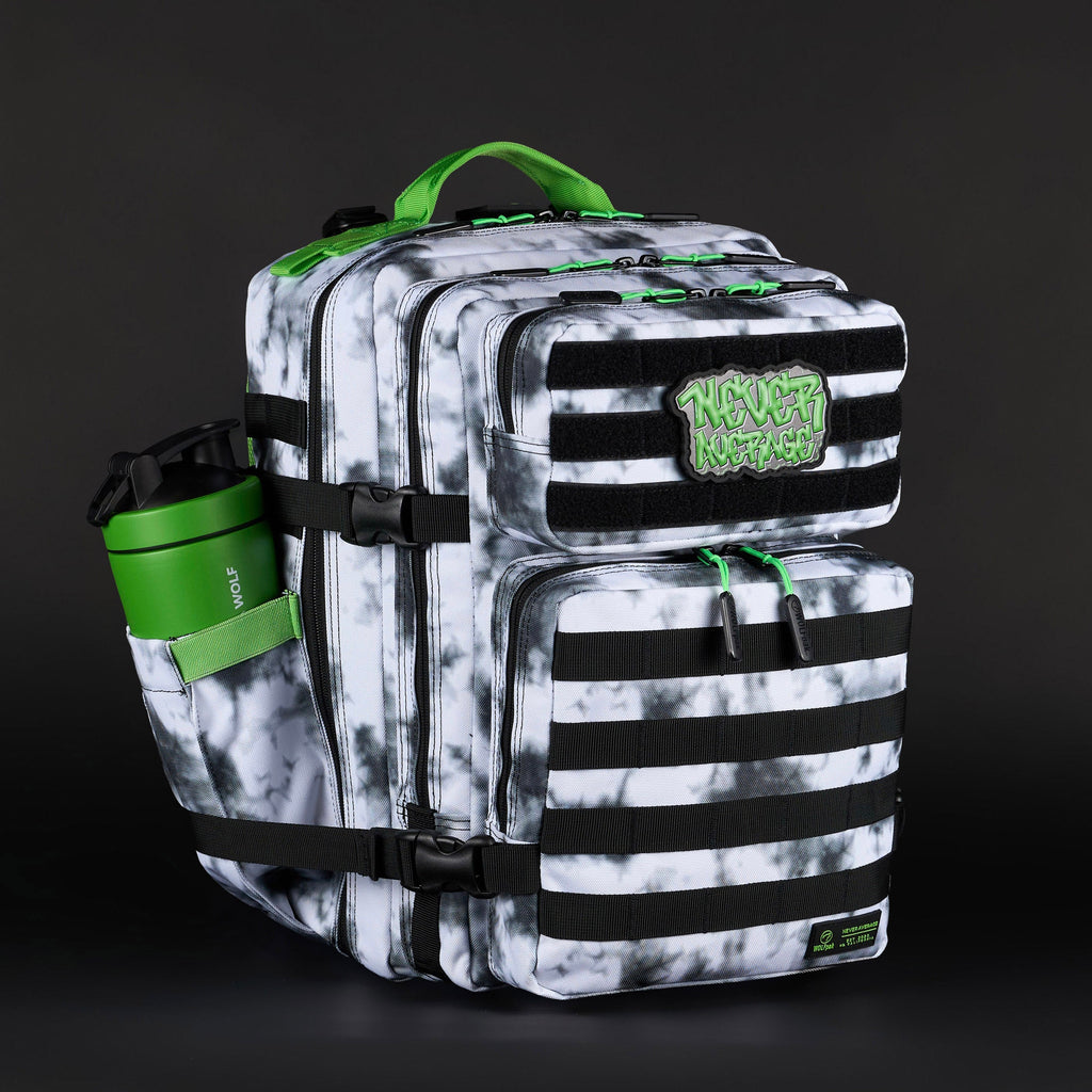 35L Backpack Graffiti Green