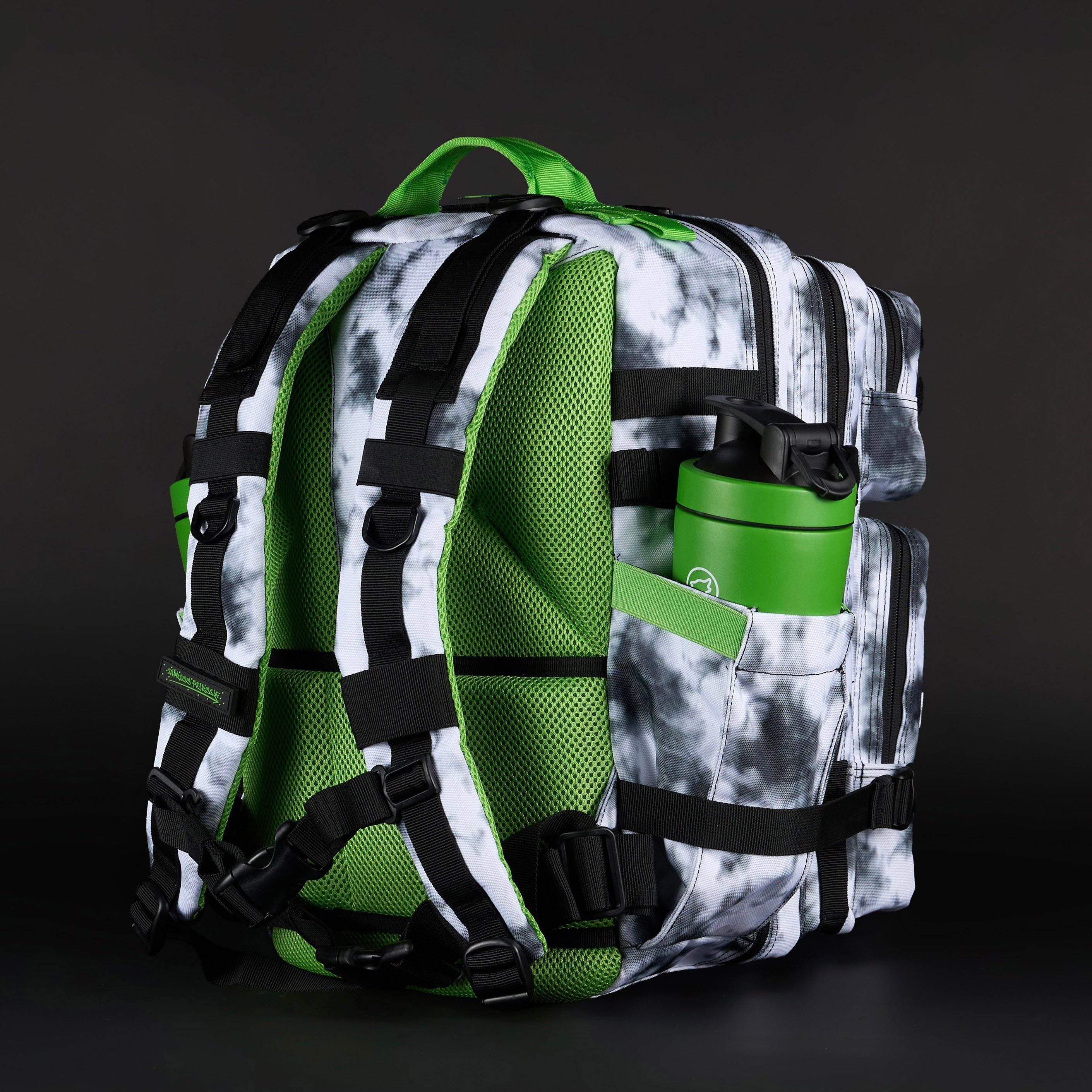 35L Backpack Graffiti Green
