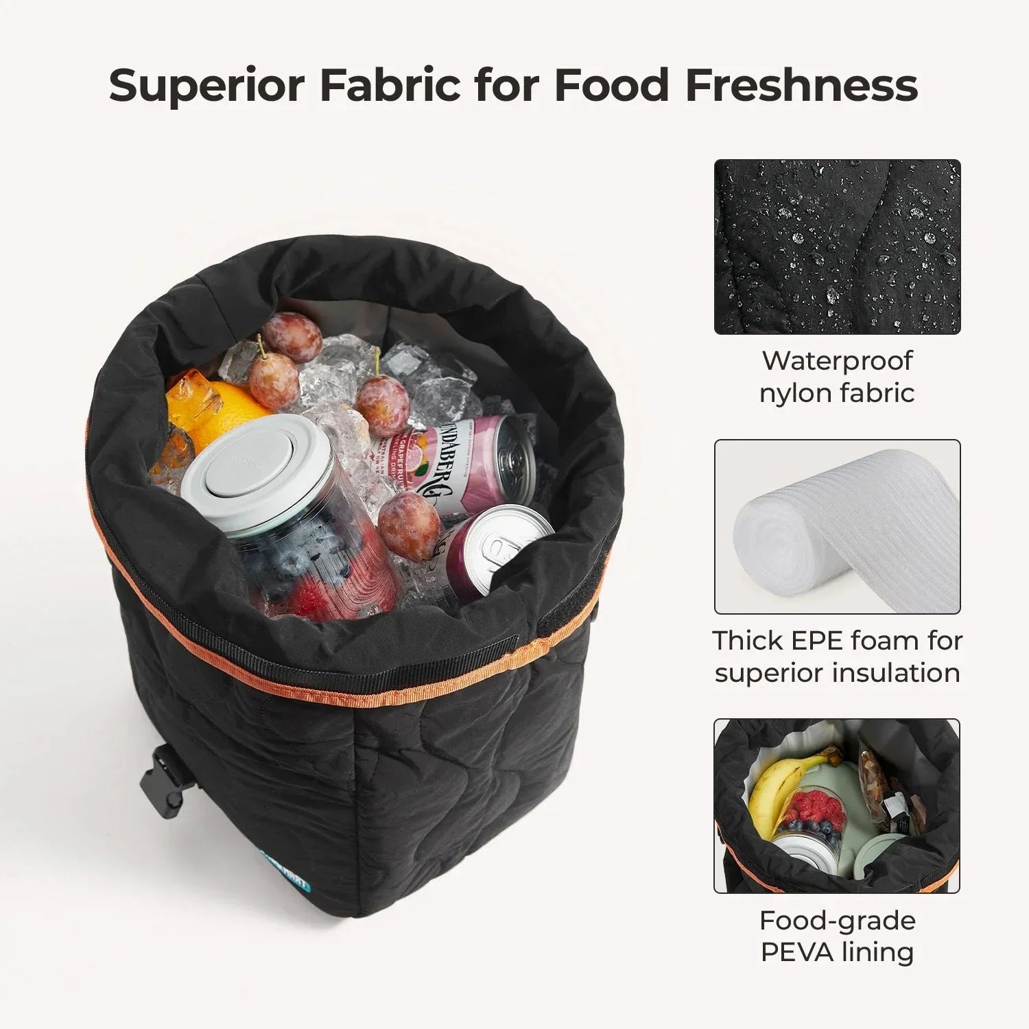 (FREE GIFT) Paz Roll Top Lunch Bag