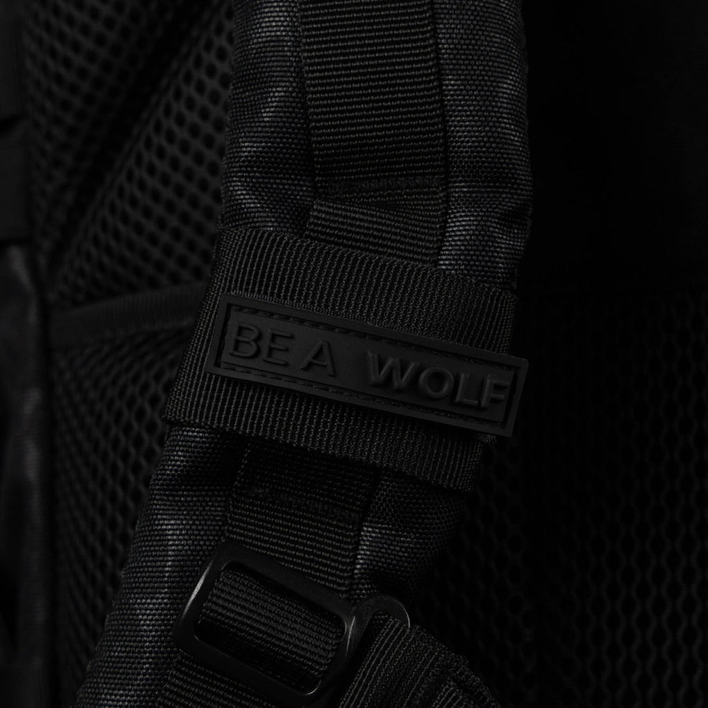 25L Backpack Black Leopard