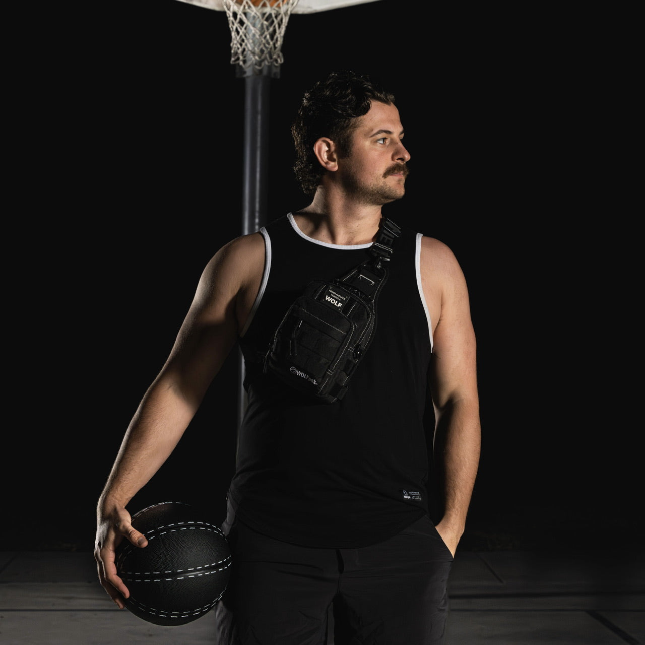 4L Mini Tactical Sling Bag Black Phantom