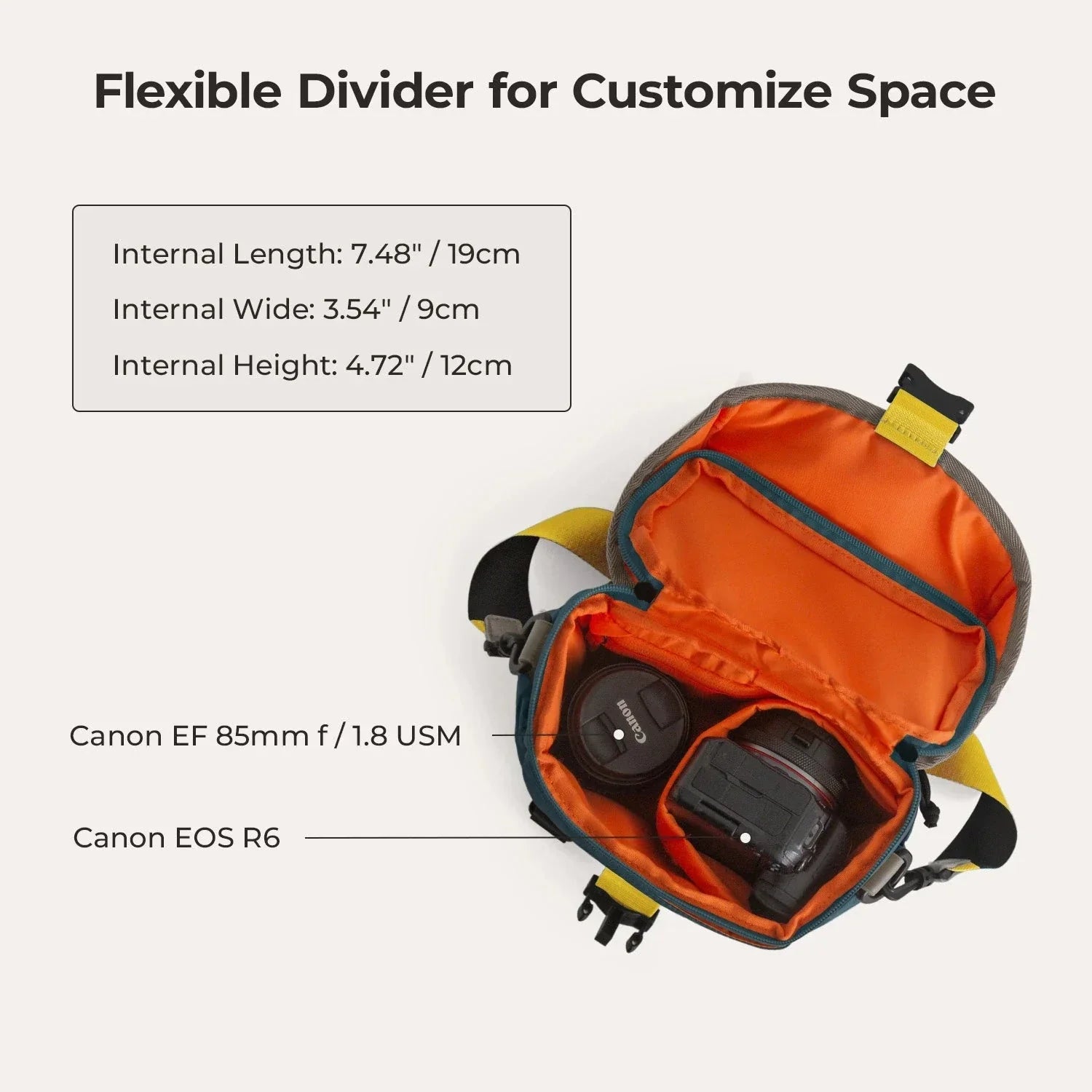 (FREE GIFT) Paz 4L Camera Sling